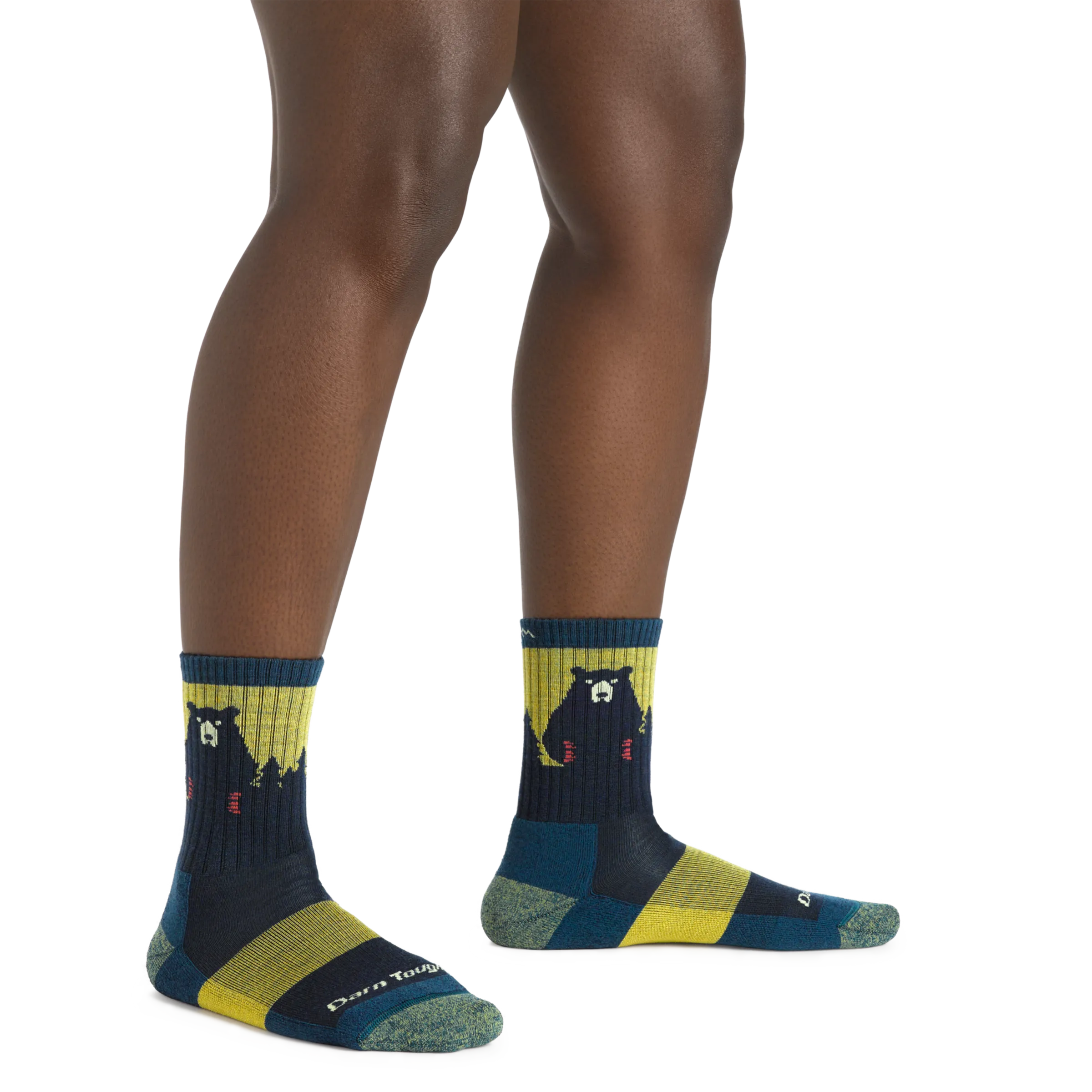 Women's Bear Town Micro Crew  Lightweight Hiking Sock
