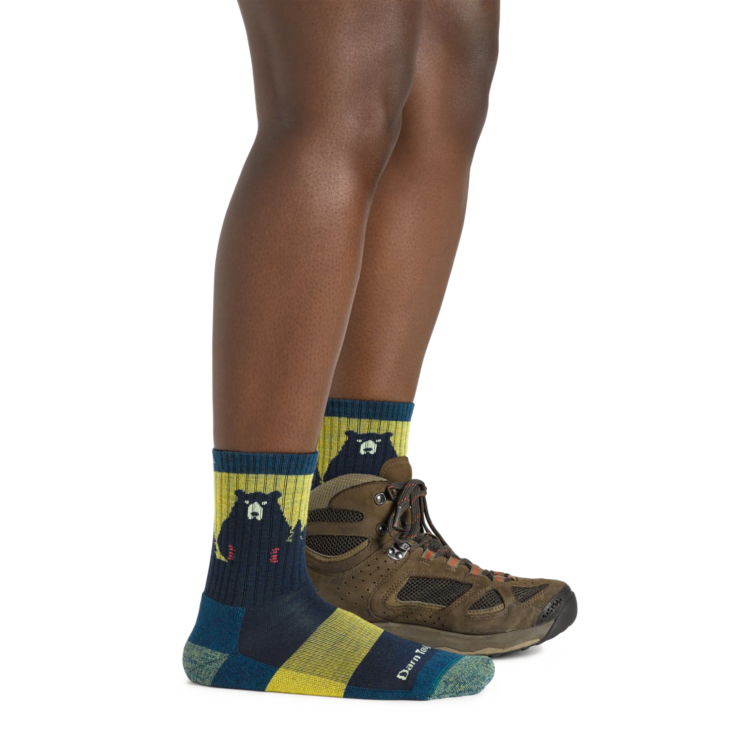 Women's Bear Town Micro Crew  Lightweight Hiking Sock