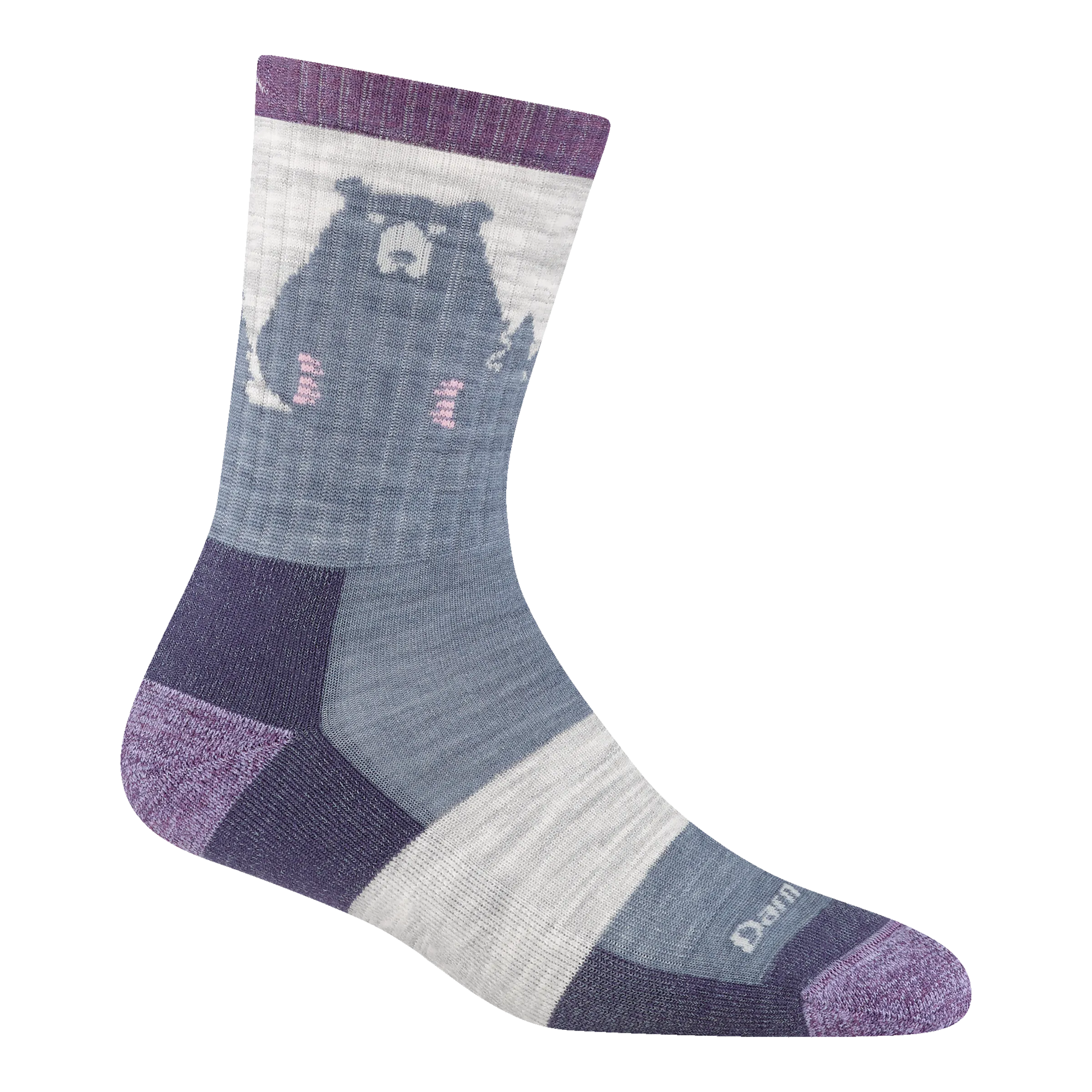 Women's Bear Town Micro Crew  Lightweight Hiking Sock
