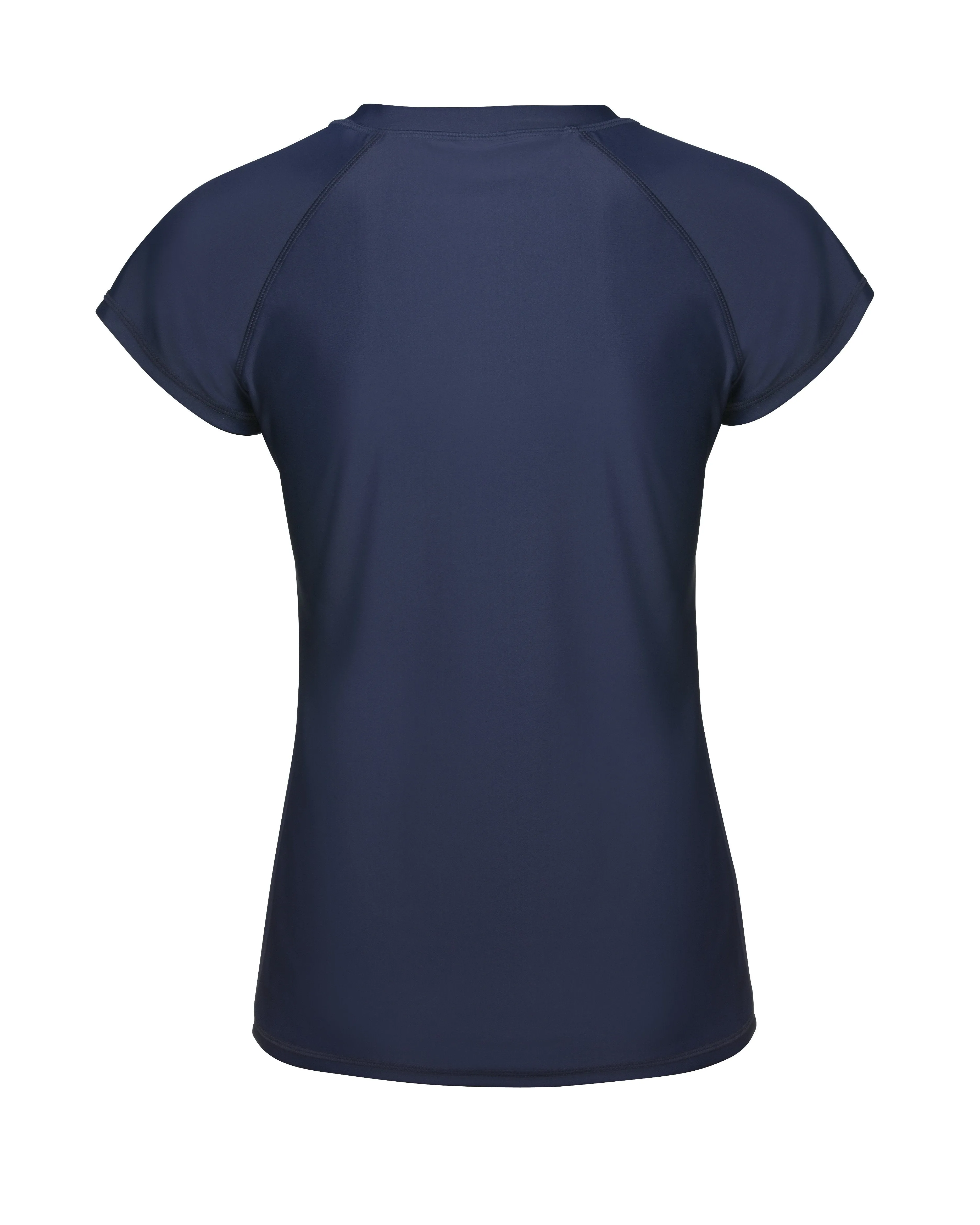 Womens Capri Short Sleeve Rash Top