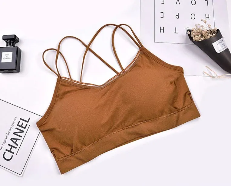 Women's Seamless Small Straps Bra | Comfort Top