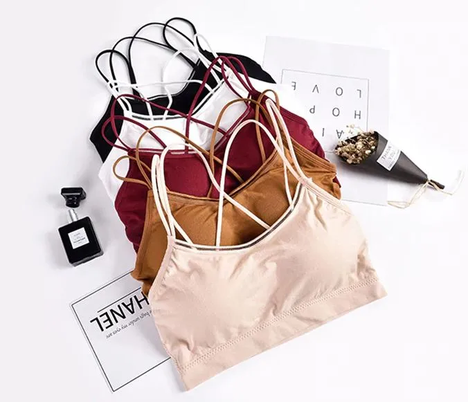 Women's Seamless Small Straps Bra | Comfort Top
