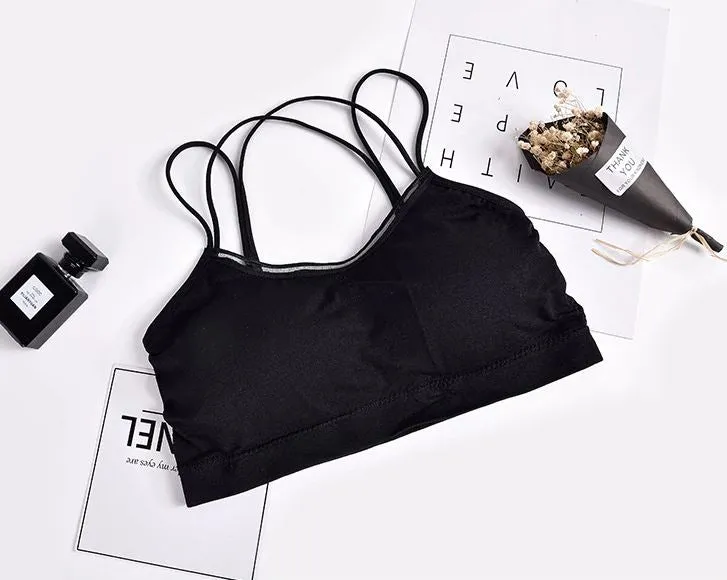 Women's Seamless Small Straps Bra | Comfort Top