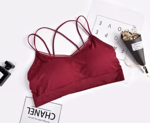 Women's Seamless Small Straps Bra | Comfort Top